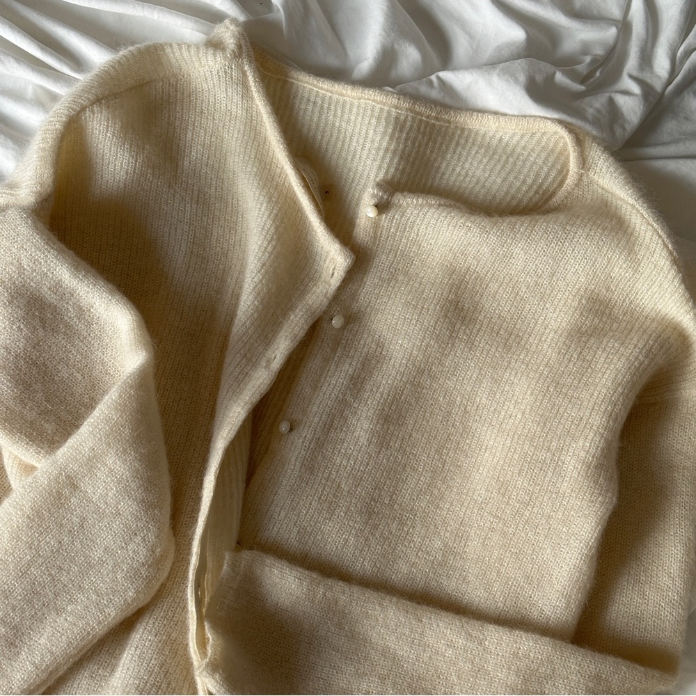 Sezane cashmere cardigan